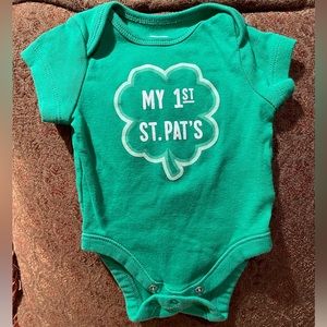 Short-sleeve Onesie First St. Patrick’s Day